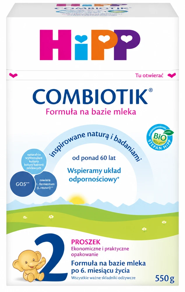 HIPP COMBIOTIK Formuła na bazie mleka