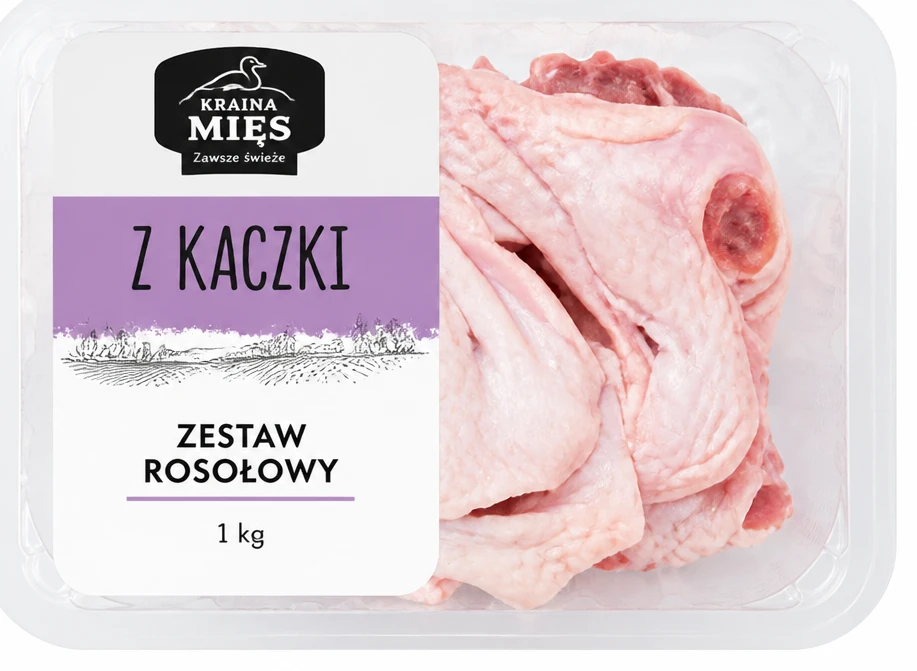 Zestaw rosołowy z kaczki