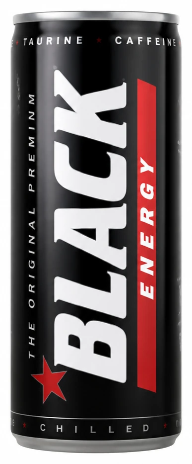 Napój energetyzujący BLACK