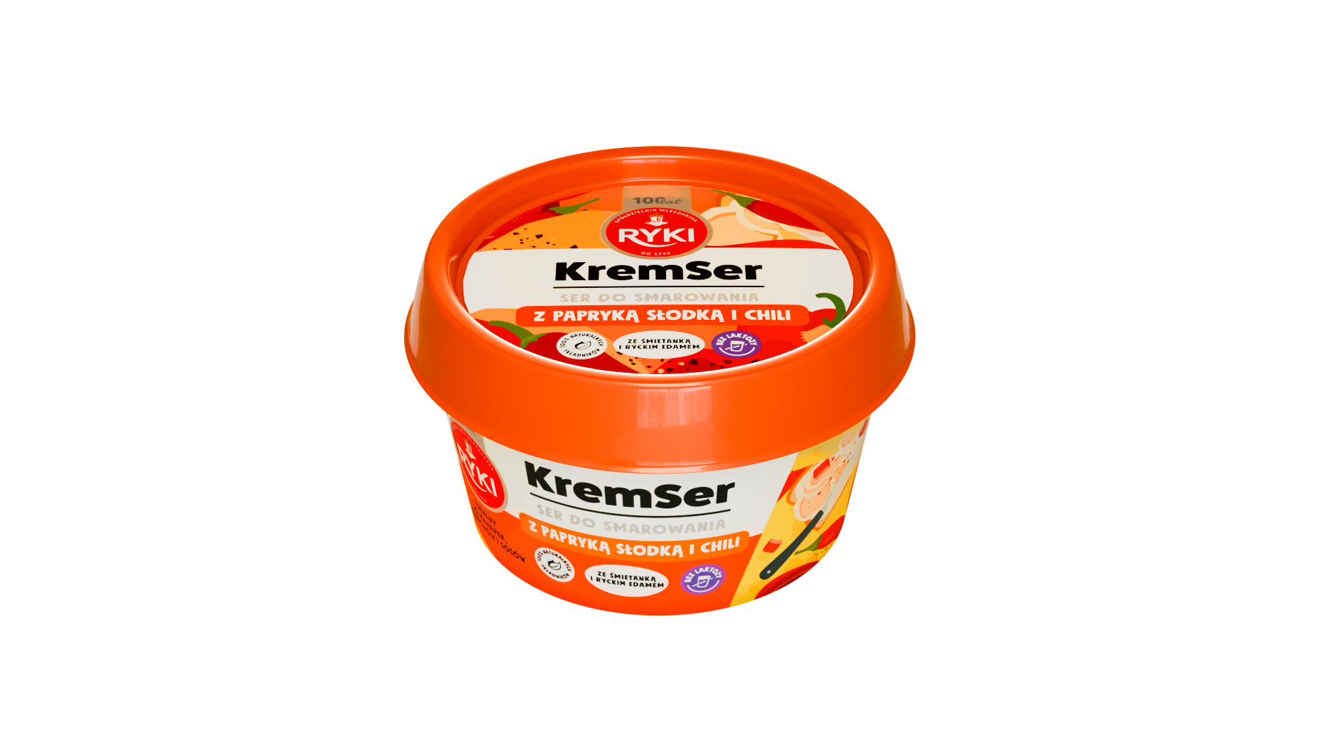 Ryki Kremser Z Papryką Słodką I Chili 135G