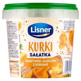 Lisner Sałatka warzywno-jajeczna z kurkami 500 g
