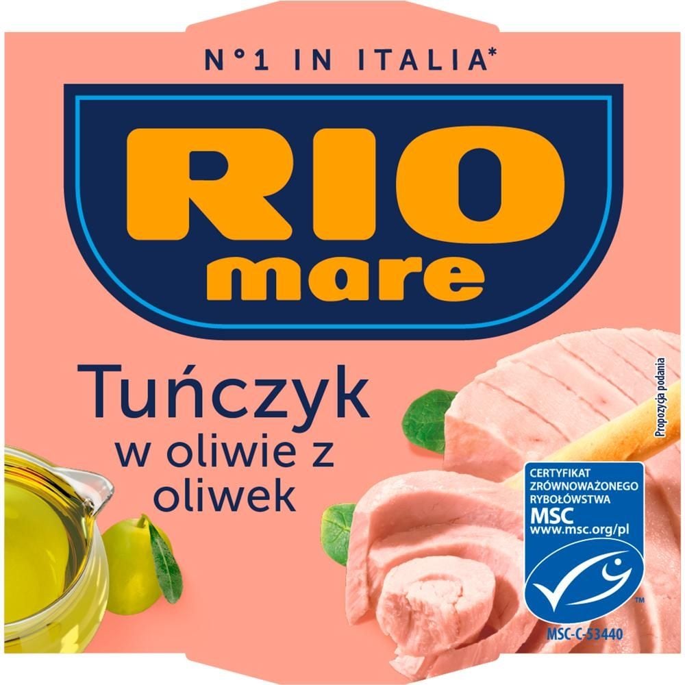 Rio Mare Tuńczyk w oliwie z oliwek 160 g