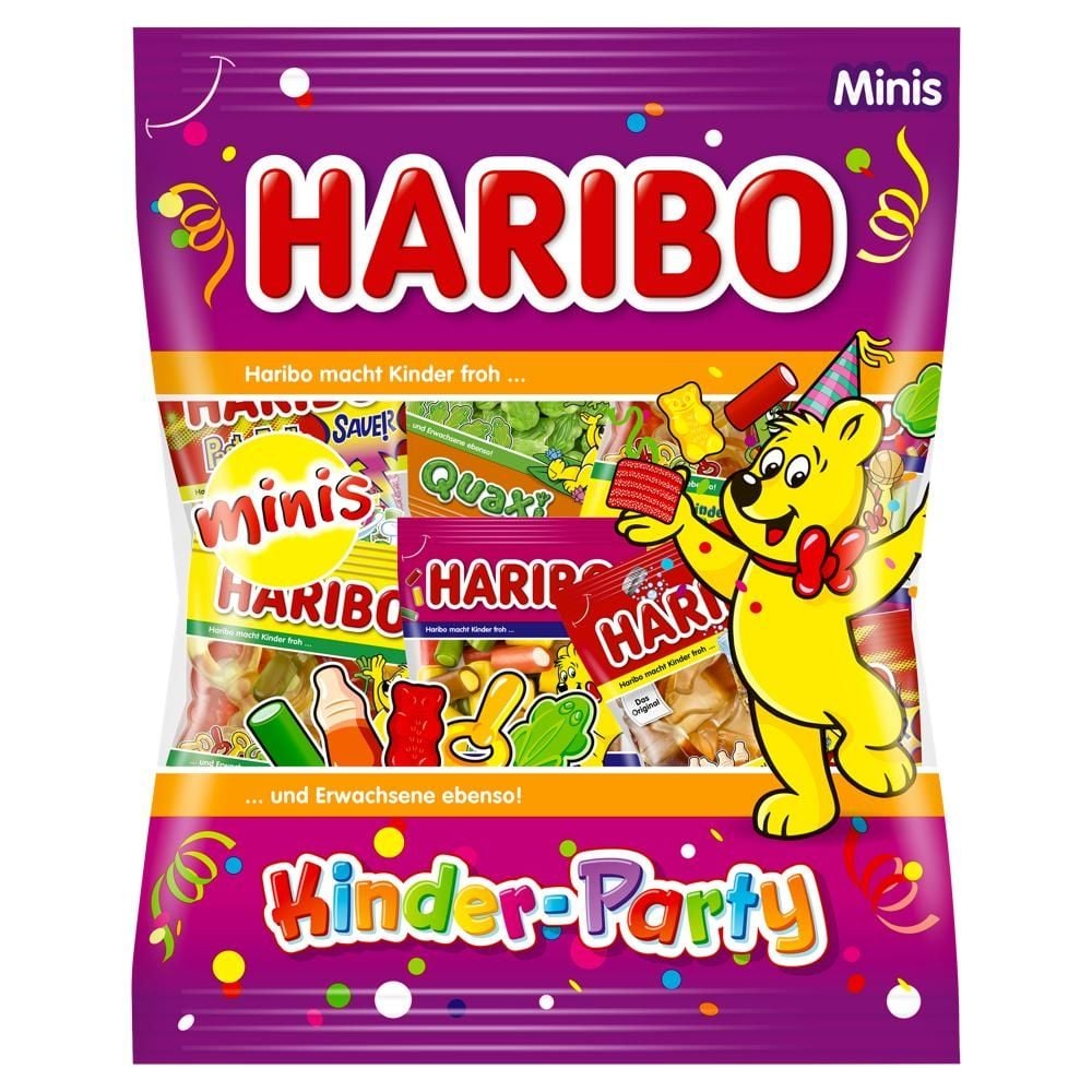 Haribo Kinder-Party Minis Żelki i żelko-pianki 250 g