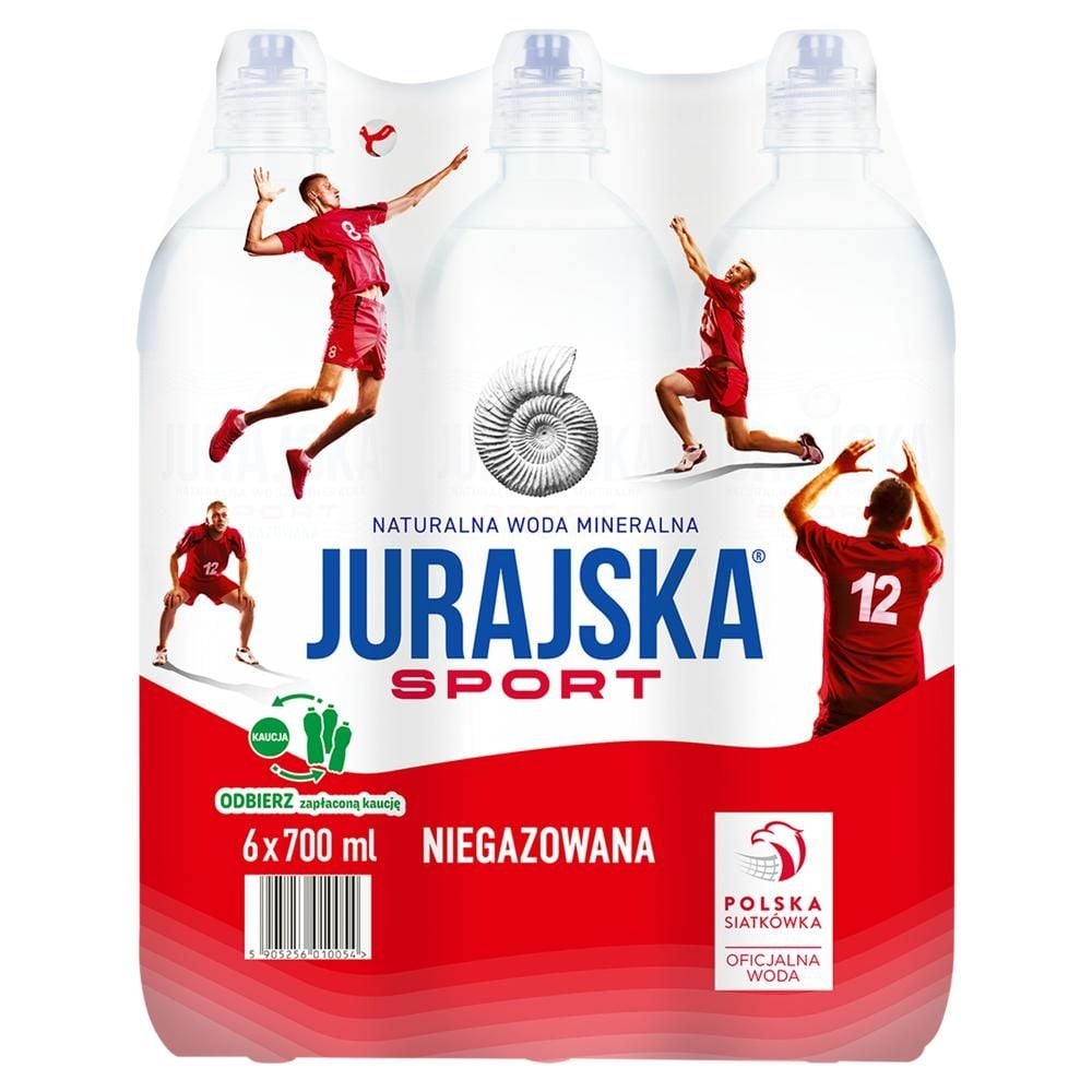 Jurajska Sport Naturalna woda mineralna niegazowana 6 x 700 ml