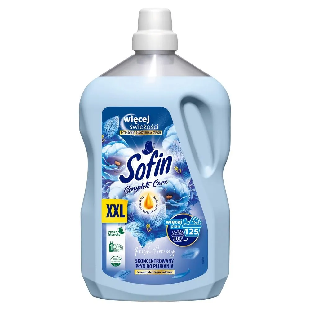 Sofin Complete Care XXL Fresh Morning Skoncentrowany płyn do płukania 2,5 l (125 prań)