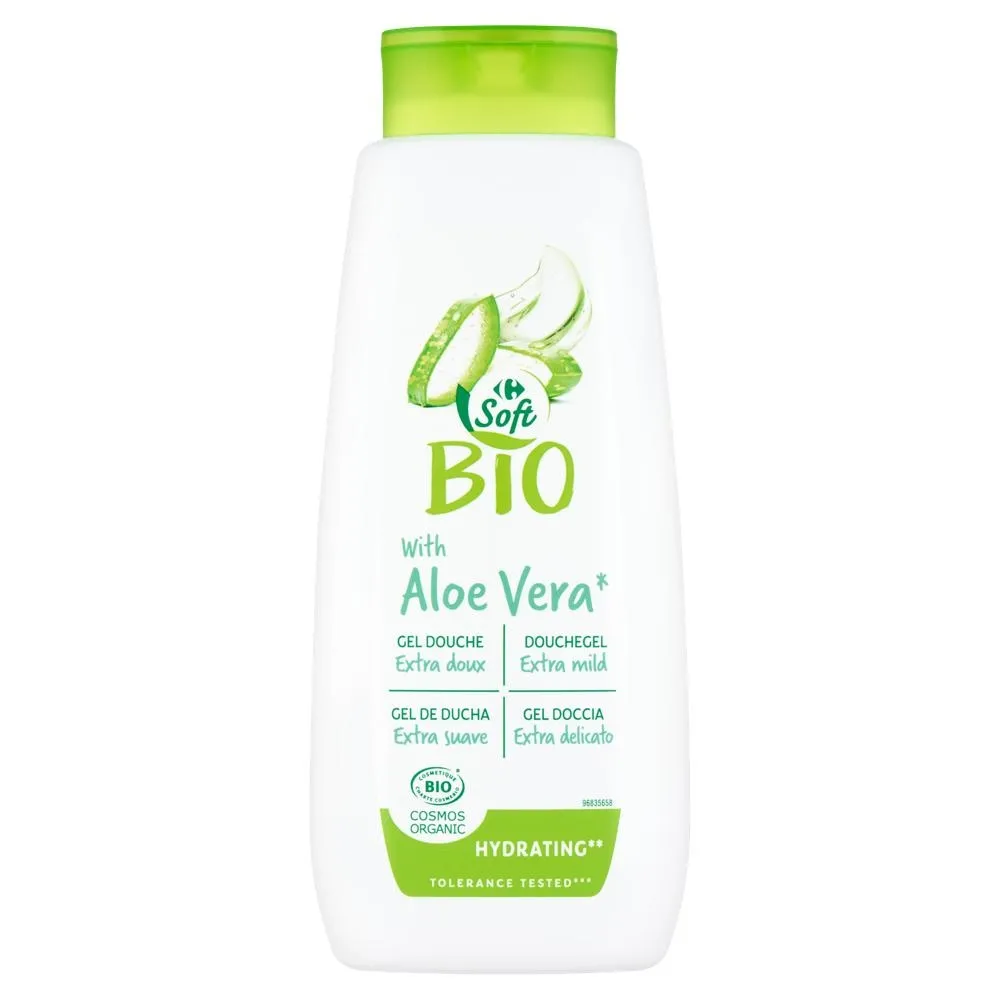 Carrefour Soft Bio Aloe Vera Żel pod prysznic 500 ml