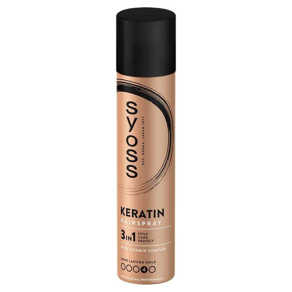 Syoss Keratin Lakier do włosów nadający połysk 300 ml
