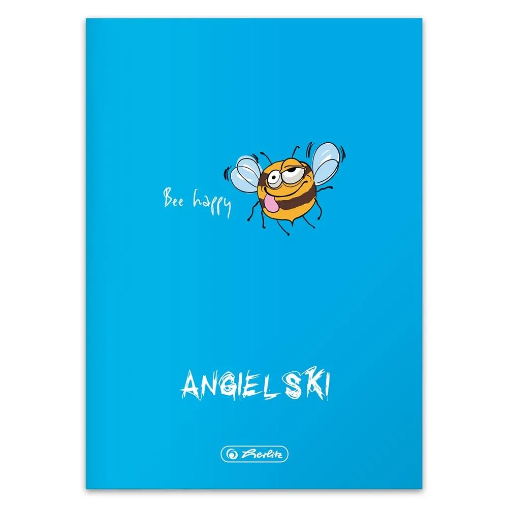 Zeszyt Herlitz ECOPP PRZ Angielski A5 60k kratka z marginesem