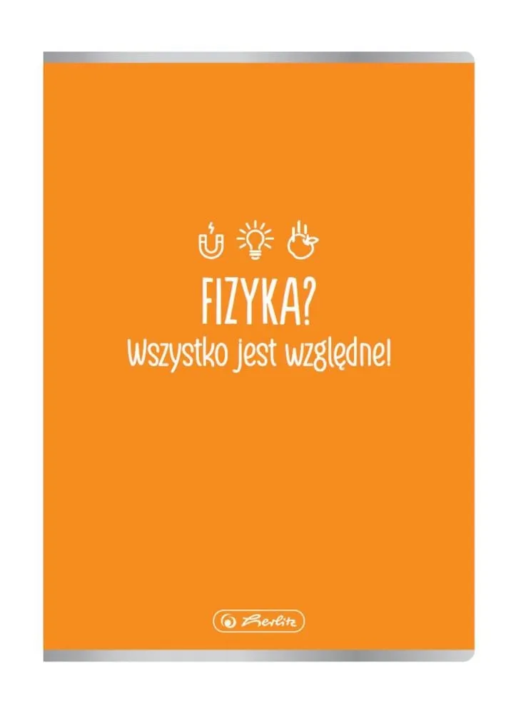 Zeszyt Herlitz przed  Fizyka  A5 60k  kratka z marginesem