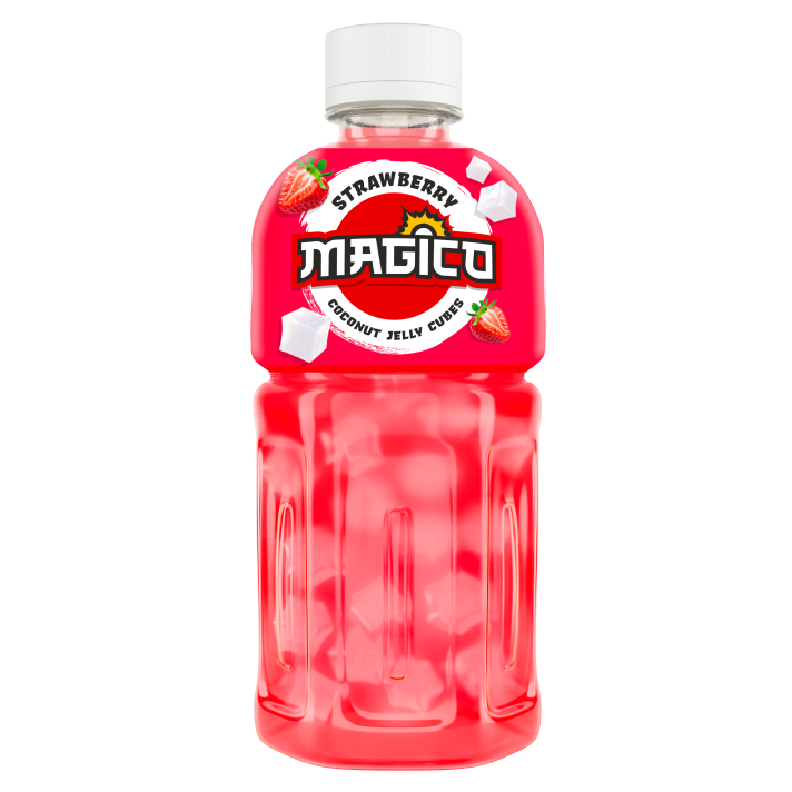 Napój truskawkowy z nata de coco