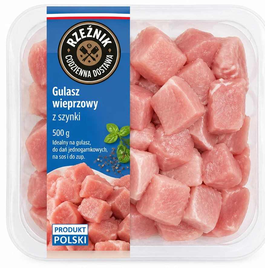 RZEŹNIK Gulasz wieprzowy z szynki