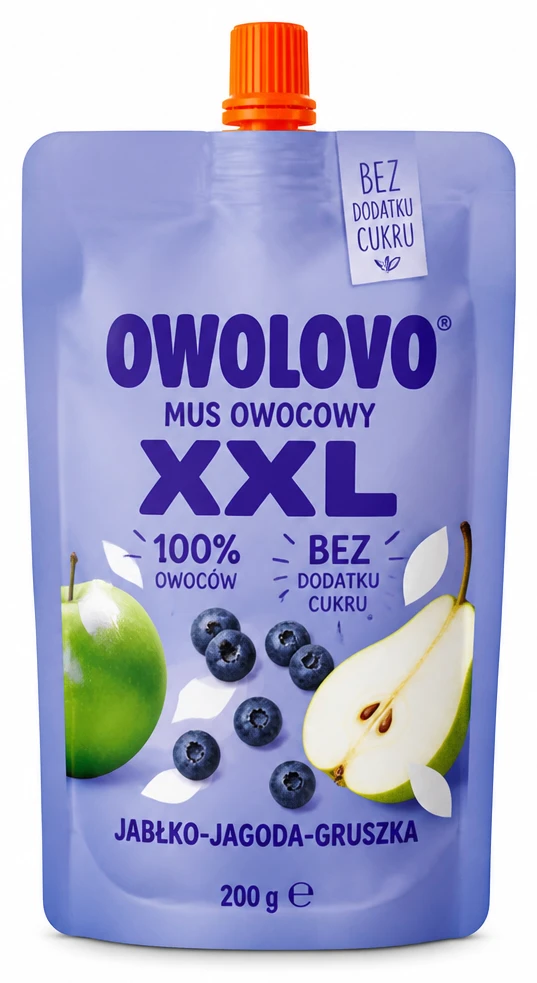 OWOLOVO Mus owocowy, XXL