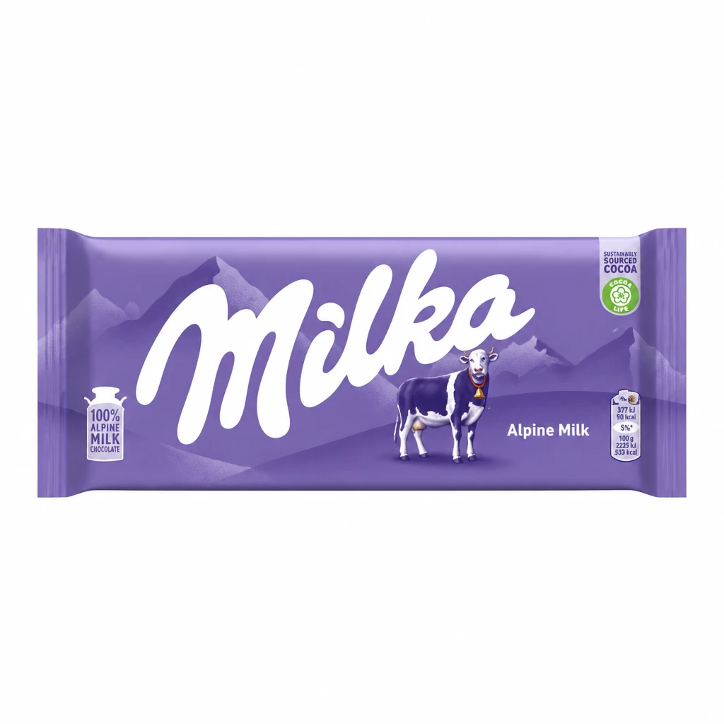 Czekolada alpine milk Milka 90g