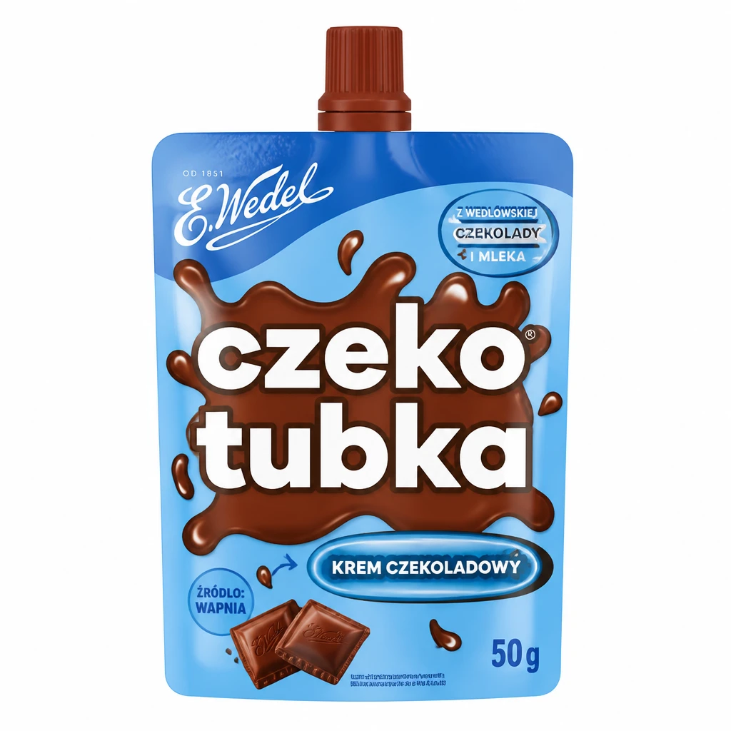 Krem czekoladowy Czekotubka Wedel 50g