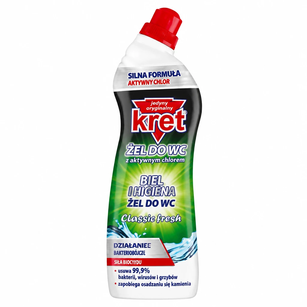 Żel do mycia wc Kret classic 750g