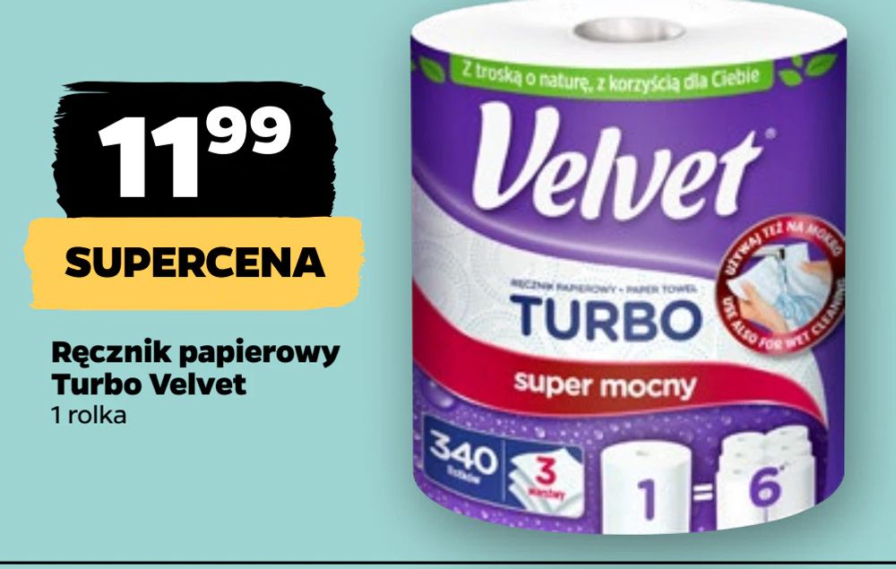 Ręcznik papierowy Turbo Velvet