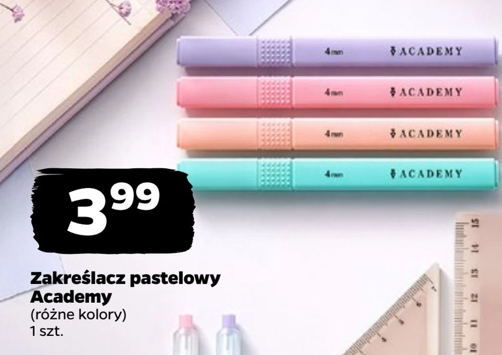 Zakreślacz pastelowy Academy