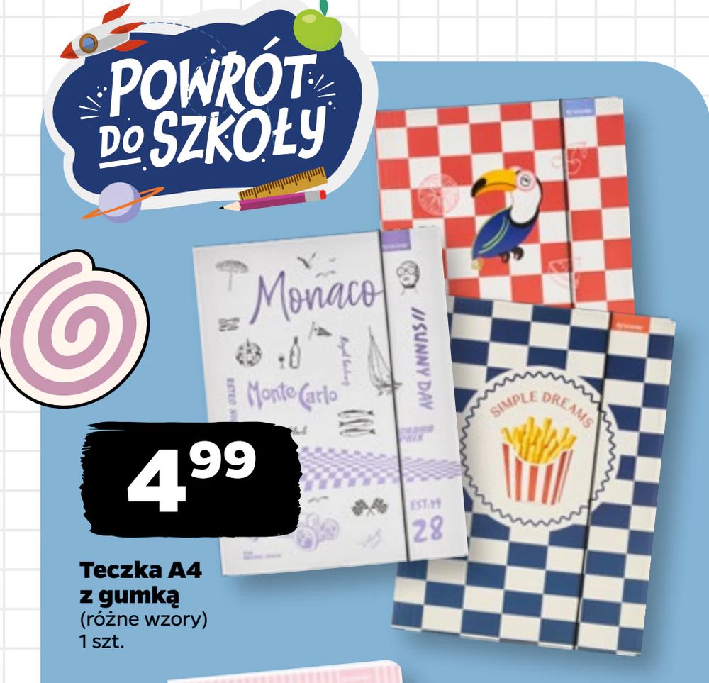 Teczka A4 z gumką