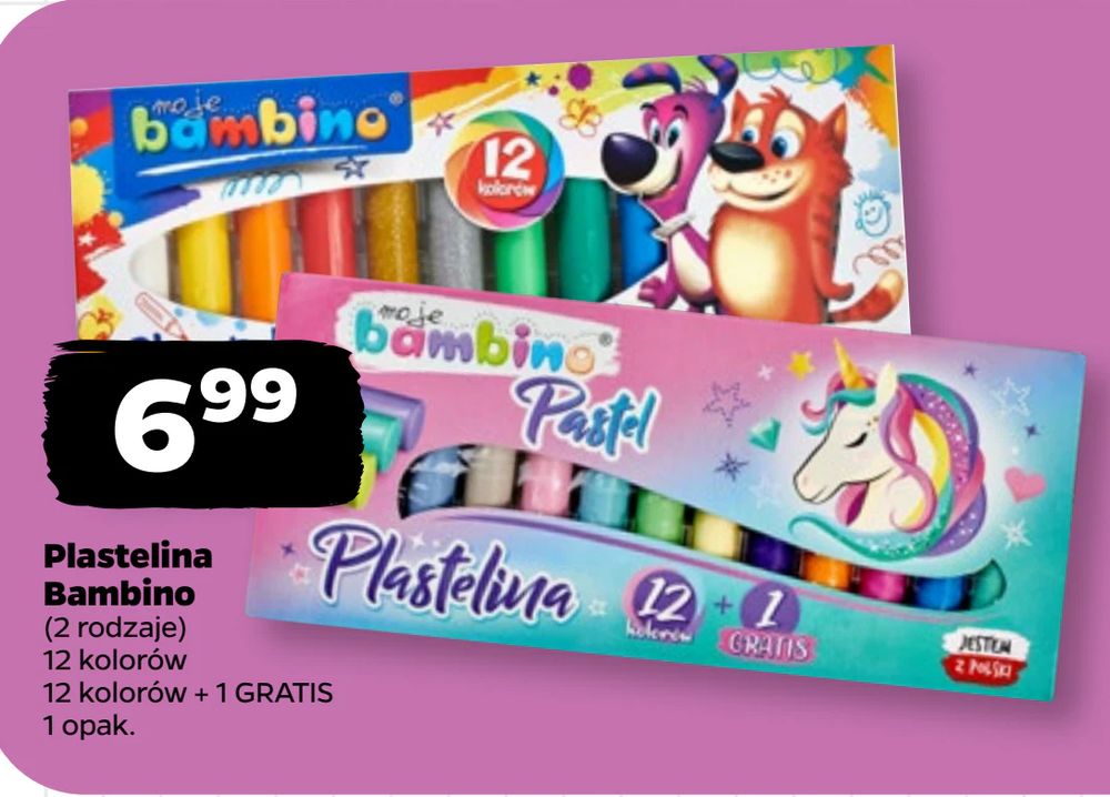 Plastelina Bambino
