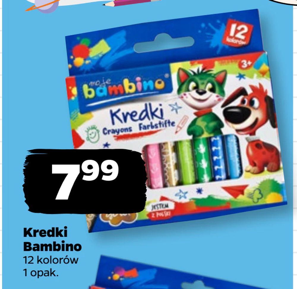 Kredki Bambino
