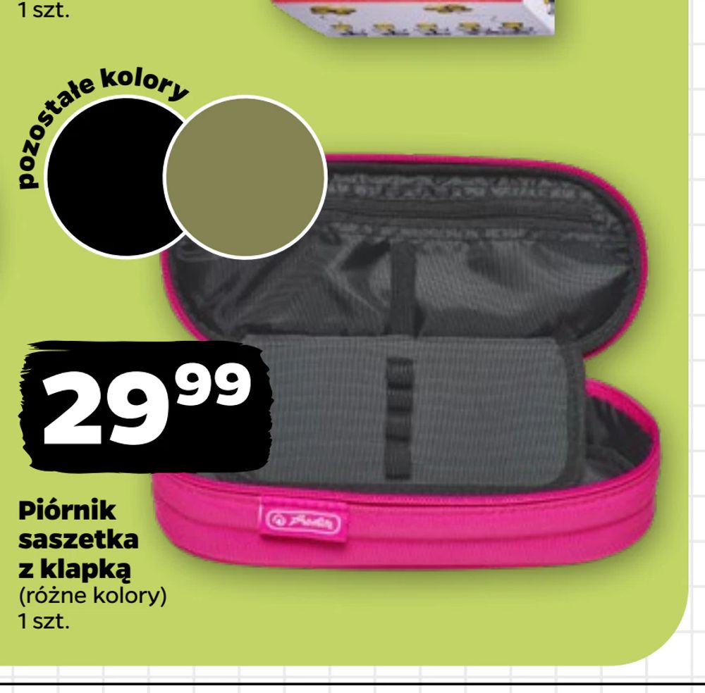 Piórnik saszetka z klapką