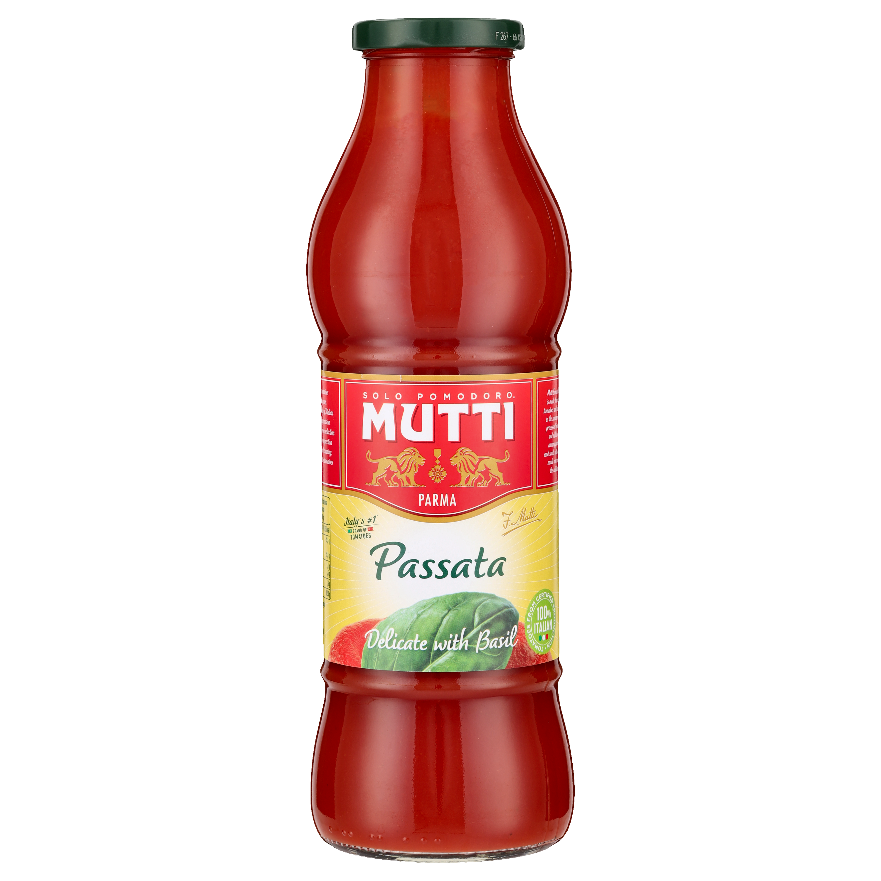 Mutti Passata Z Bazylią Butelka 700 G