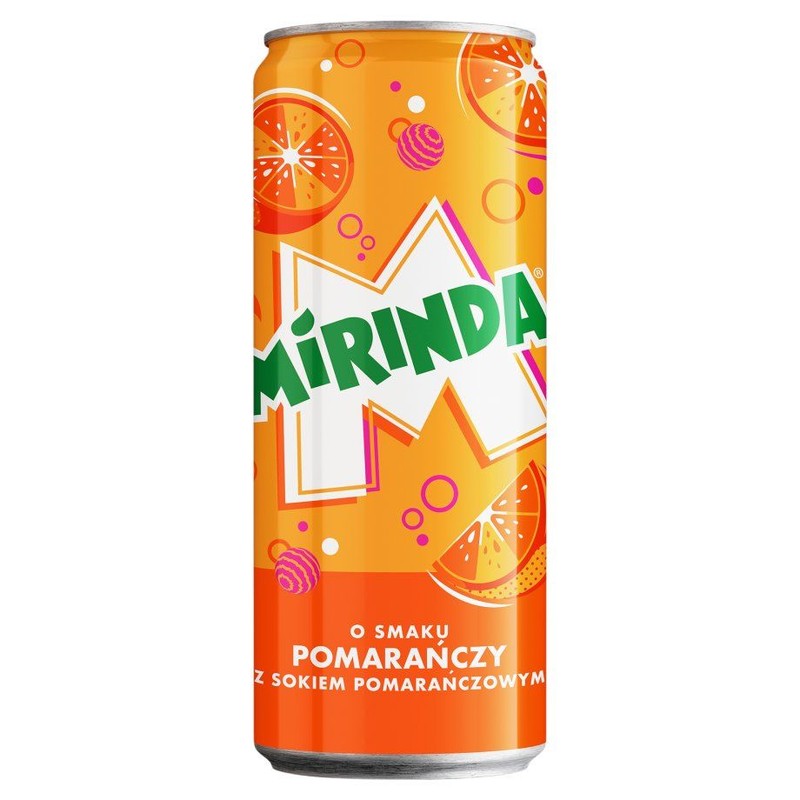 Napój gazowany o smaku pomarańczowym Mirinda 330 ml