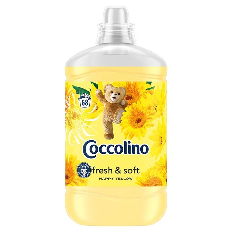 Płyn do płukania Happy Yellow 68 prań Coccolino  1.7 l