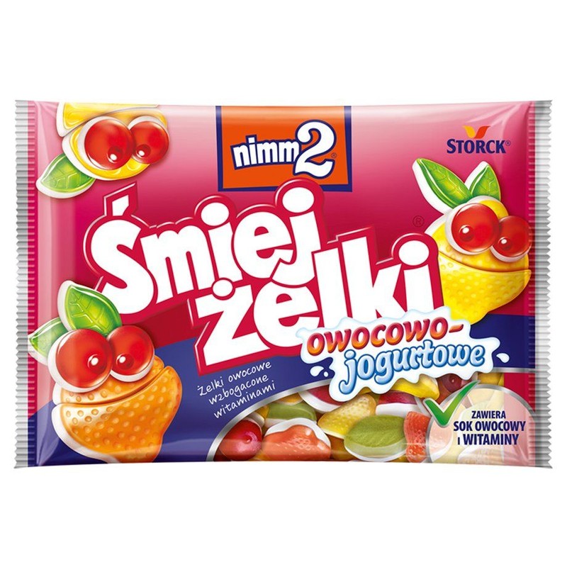 Śmiejżelki owocowo jogurtowe nimm2 100 g