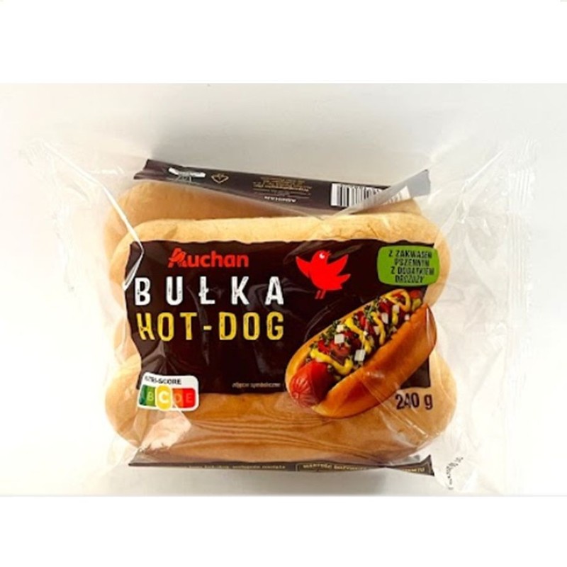 Bułka Hot - Dog Auchan 240 g