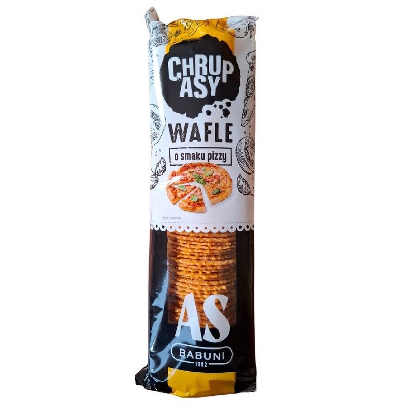 Wafle o smaku pizzy AS Babuni 90 g
