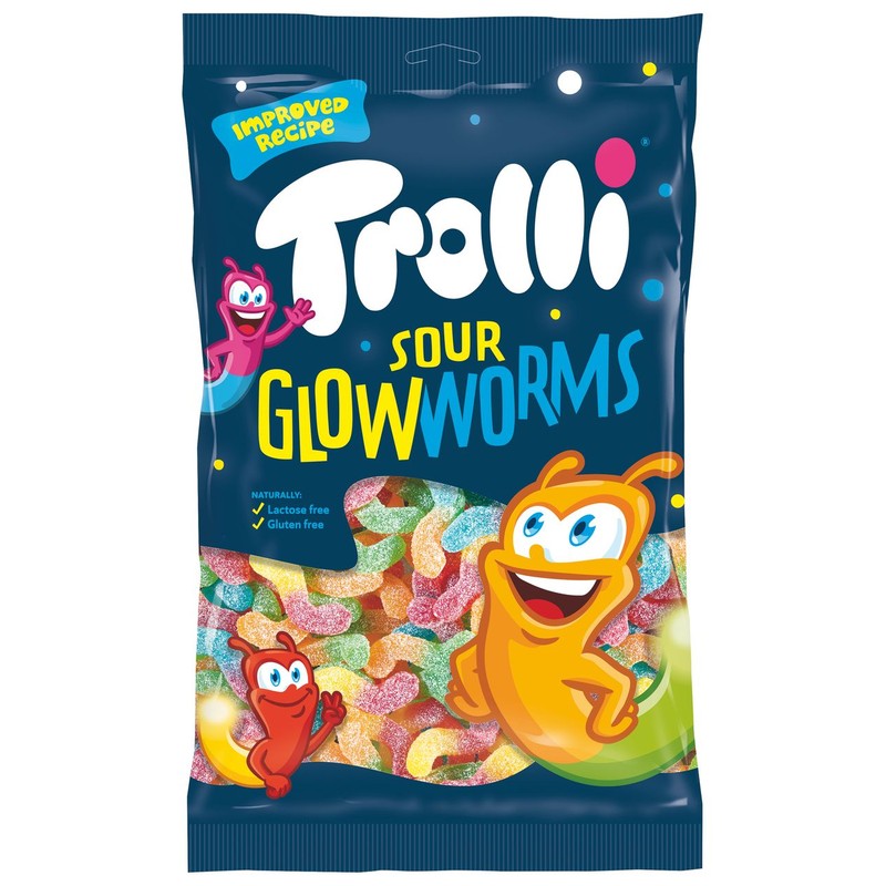 Żelki robaki Trolli 1 kg
