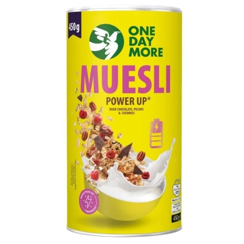 Musli Power Up One Day More 450 g