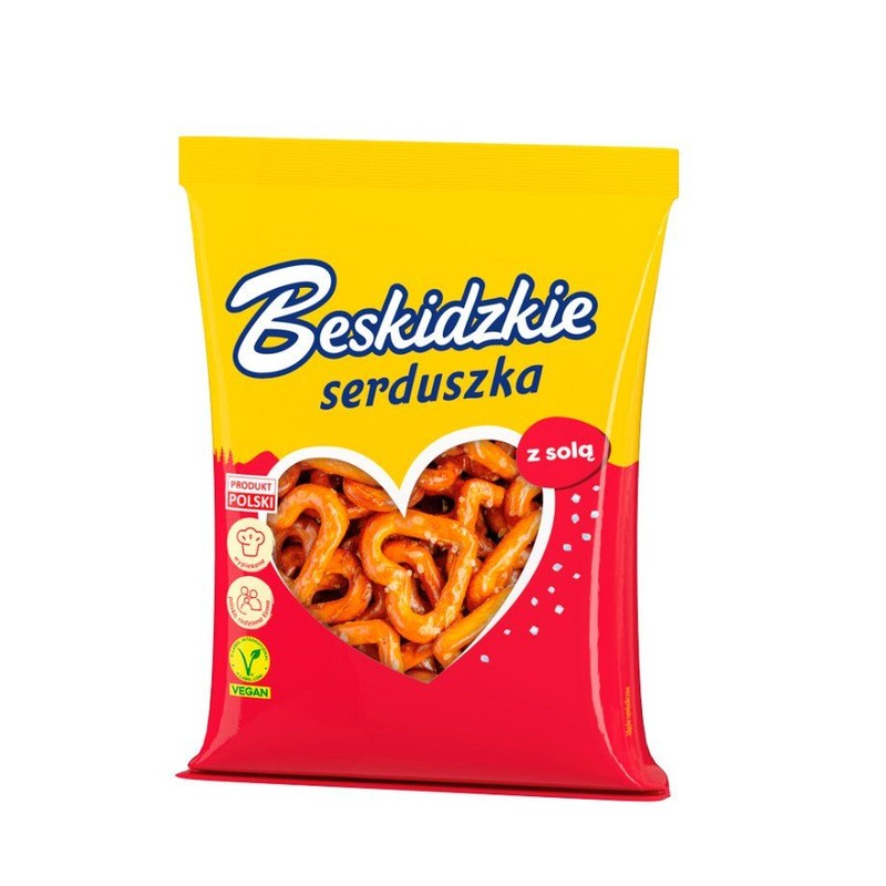 Serduszka z solą Beskidzkie 140 g