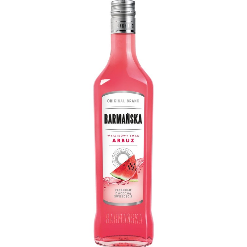 Wódka smakowa Arbuz alk. 21,0% obj. Barmańska 500 ml