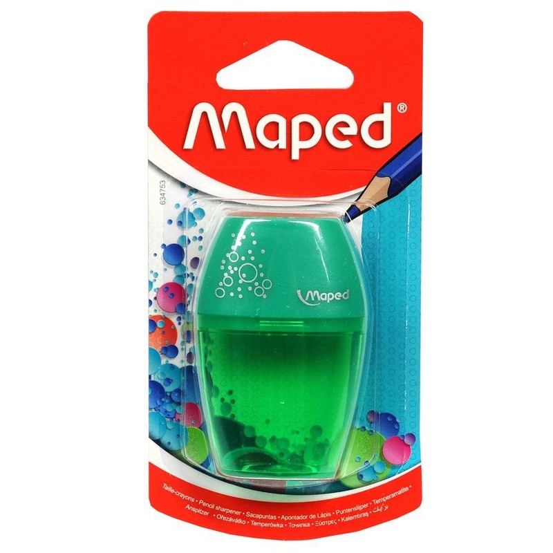 Temperówka Shaker 1 otwór mix kolorów Maped 1 sztuka