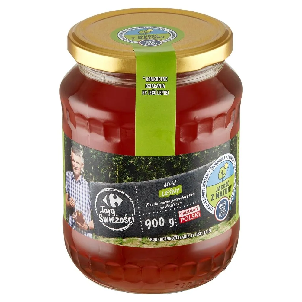 Carrefour Targ Świeżości Miód leśny 900 g