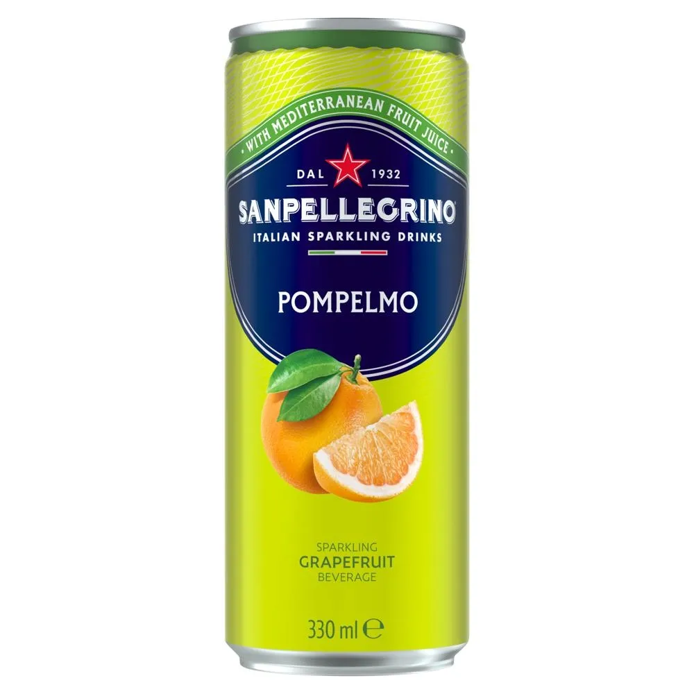 Sanpellegrino Napój gazowany o smaku grejpfrutowym 330 ml