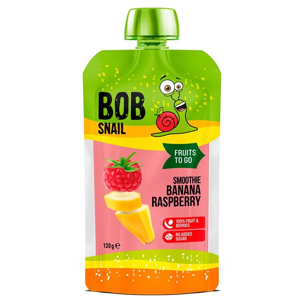 Bob Snail Przecier banan-malina 120 g