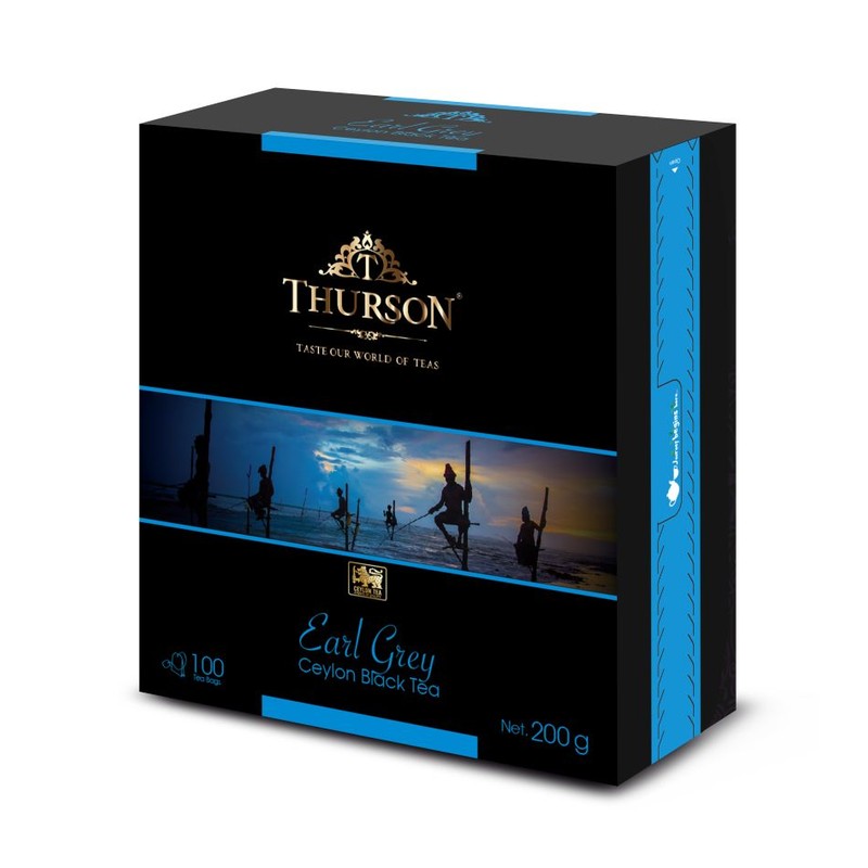 Herbata Earl Grey   Thurson 100 torebek