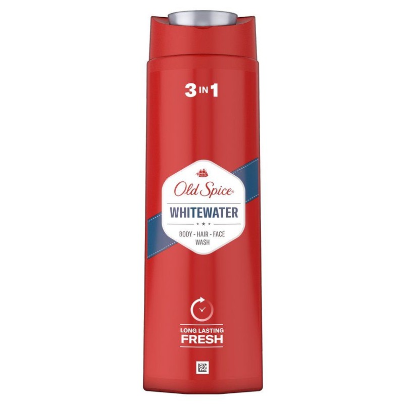Żel pod prysznic Whitewater 3w1 Old Spice 400 ml