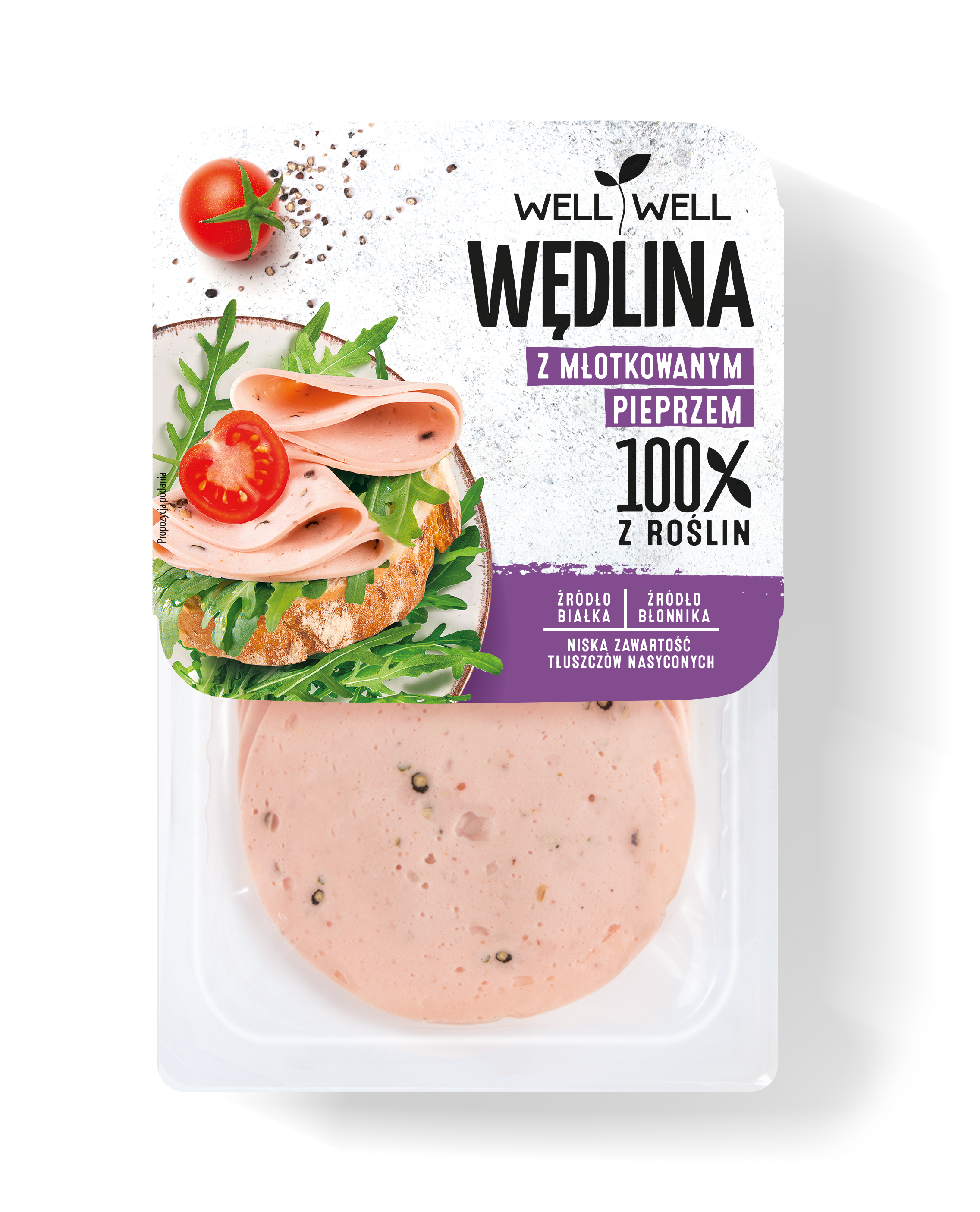 Well Well Wędlina Z Młotkowanym Pieprzem 100 G