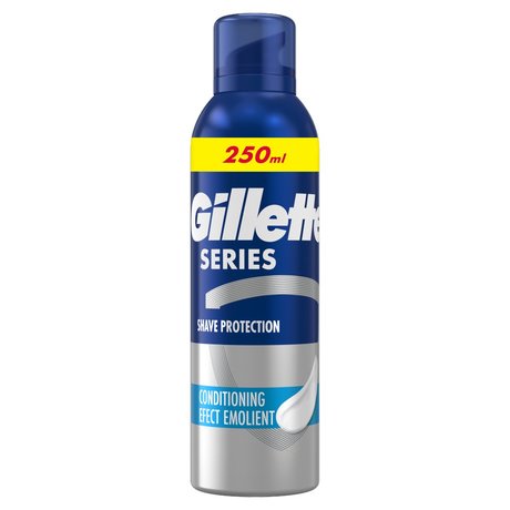 Gillette Series Odżywcza pianka do golenia z masłem kakaowym, 250 ml