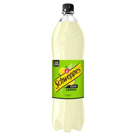 Schweppes Zero Lemon Napój gazowany 1,35 l