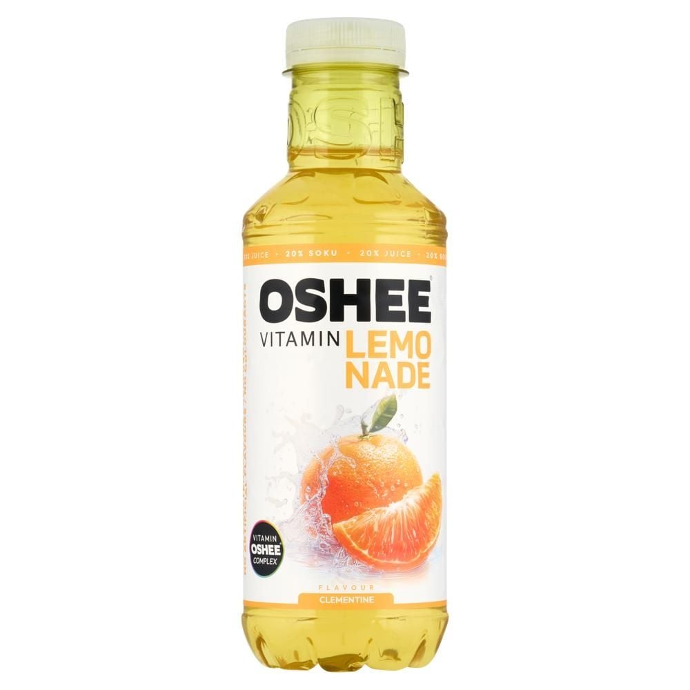 Oshee Vitamin Lemonade Napój niegazowany o smaku klementynki 555 ml