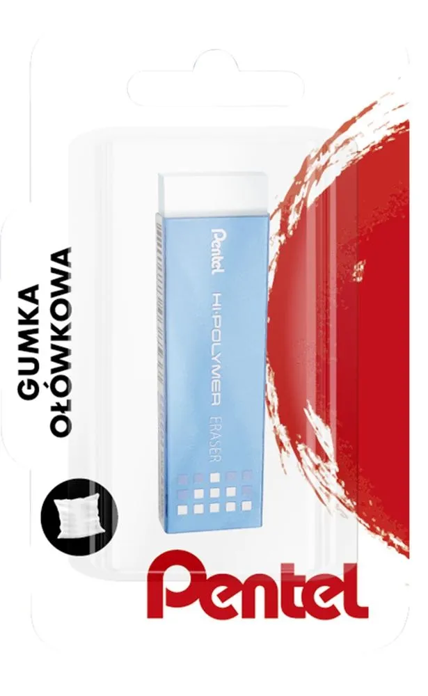 Gumka ołówkowa Pentel Slim Ezee