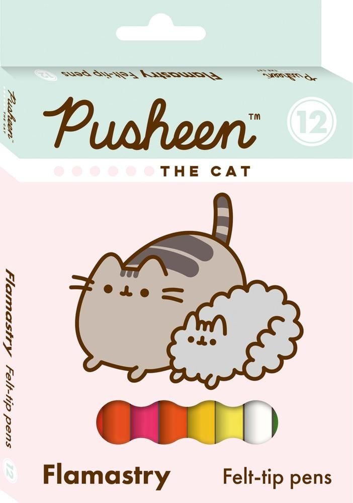 Flamastry 12 kol. Pusheen