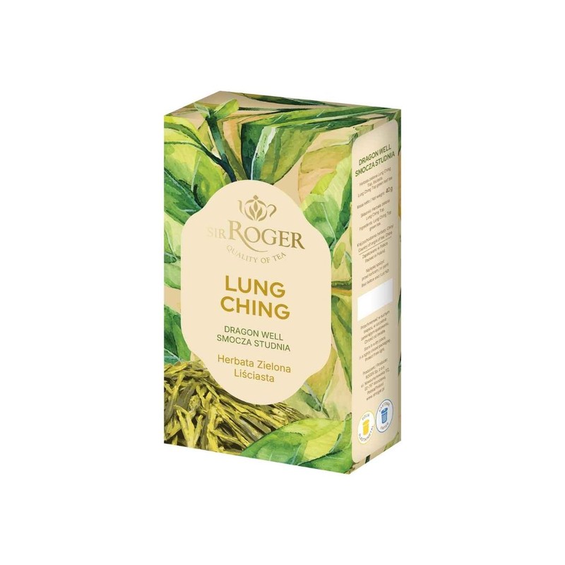 Herbata zielona liściasta Lung Ching   Sir Roger 40 g