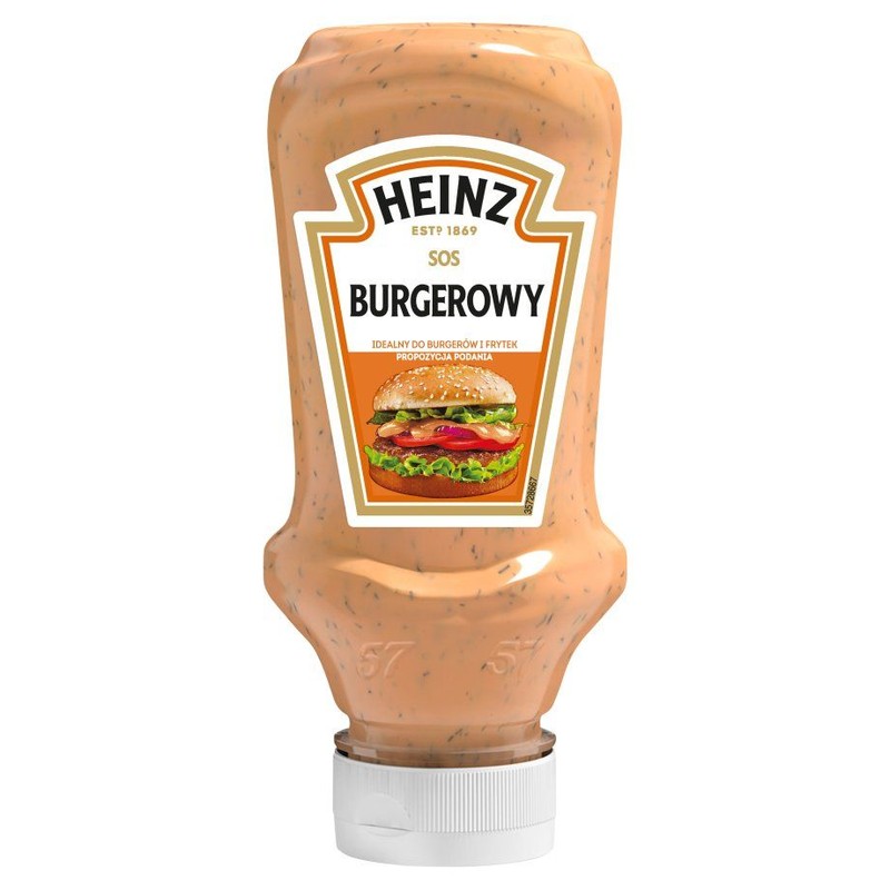 Sos zimny z koperkiem i gorczycą Heinz 220 ml