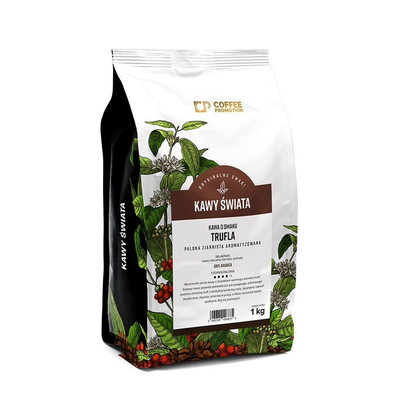 Kawa ziarnista aromatyzowana o smaku trufla Cofffee Promotion 1 kg
